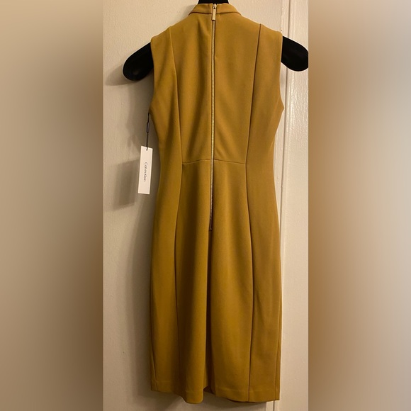 Calvin Klein Tie Neck Sleeveless dress - Picture 3 of 3